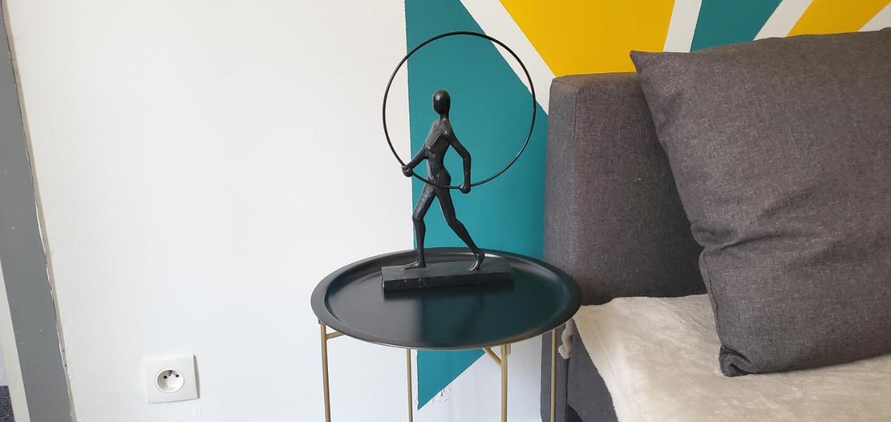 Triangle D'Or - Calme Et Cosy, Appartement 1 Chambre Saint-Quentin  Luaran gambar